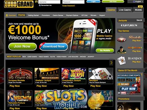 EuroGrand Mobile Casino Review .